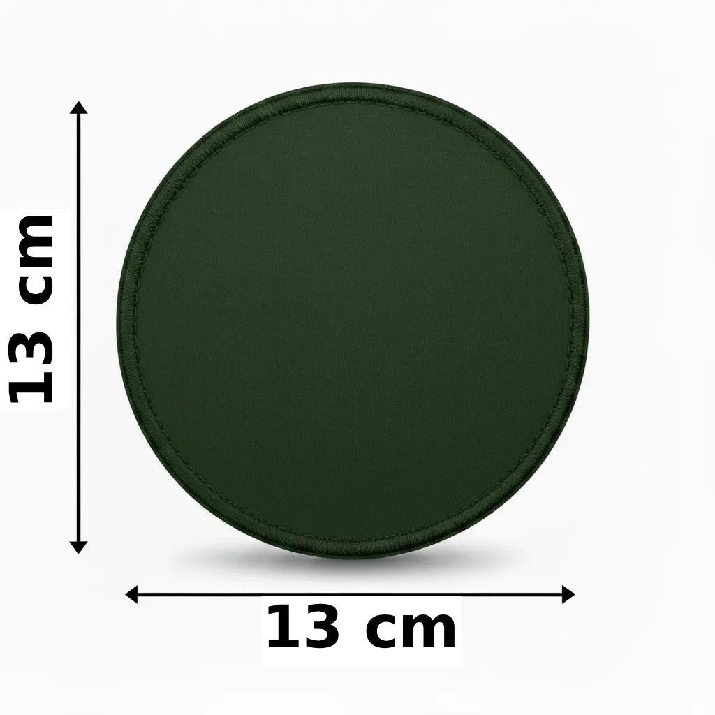 Rond 13x13cm embleem borduren