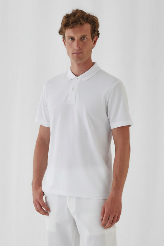 B&C BCID1 Herenpoloshirt Schilders & Stukadoors Borduren | 100% Katoen | 180 g/m²