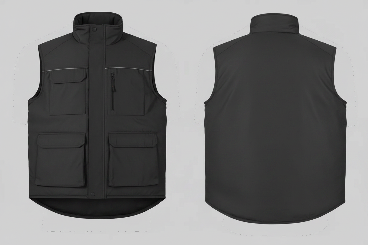 B&C Pro CGJUC40 Expert Pro Bodywarmer Borduren | Rip-stop Polyester | 748 g