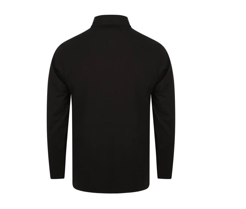 Henbury HY020 Colshirt Lange Mouwen Borduren | 190 g/m²