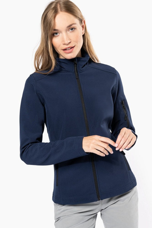 Kariban K400 Dames Softshell Jas Borduren | Polyester | 300 g/m²