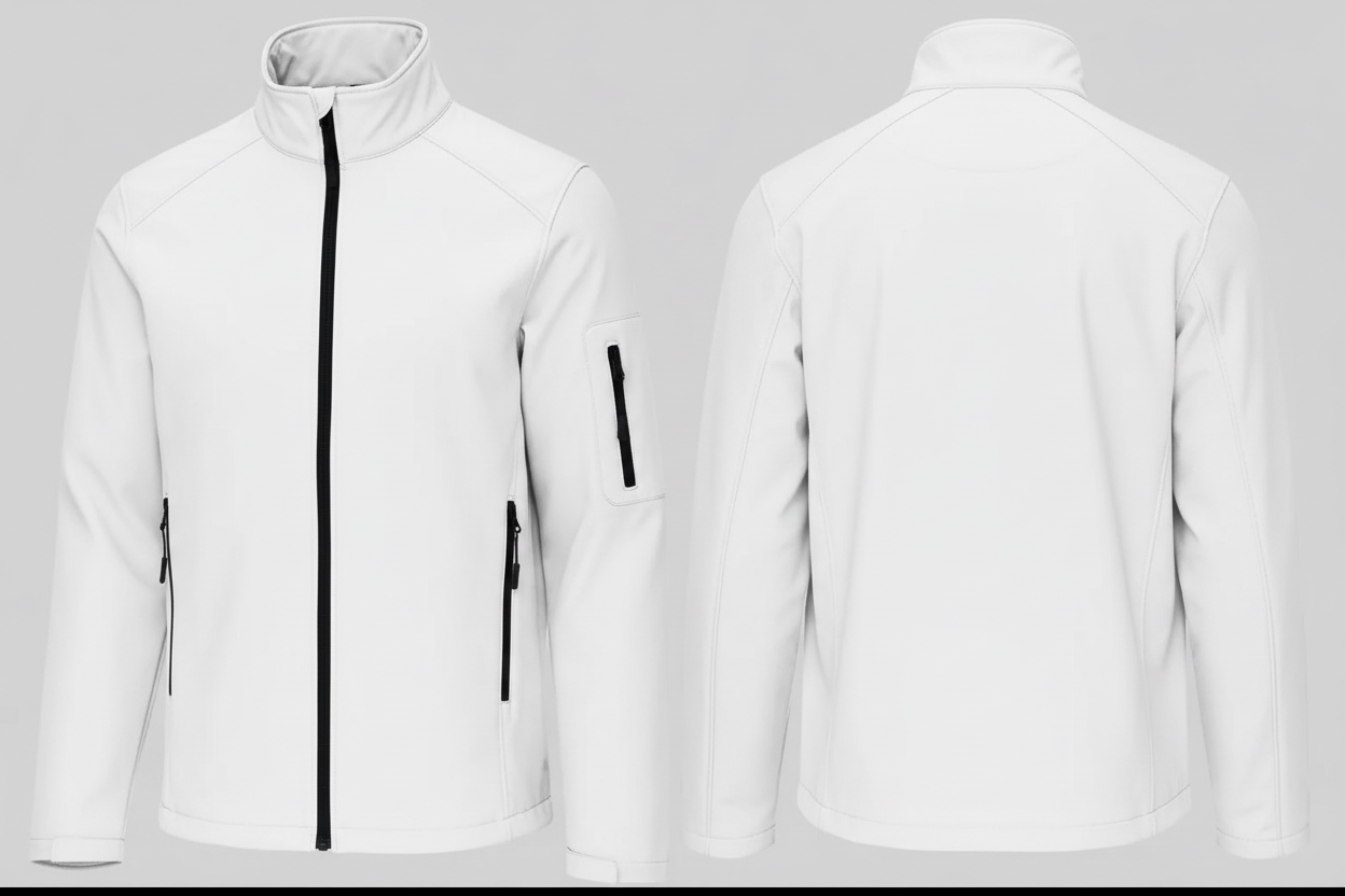 Kariban K401 Heren Softshell Jas Borduren | Polyester | 300 g/m²