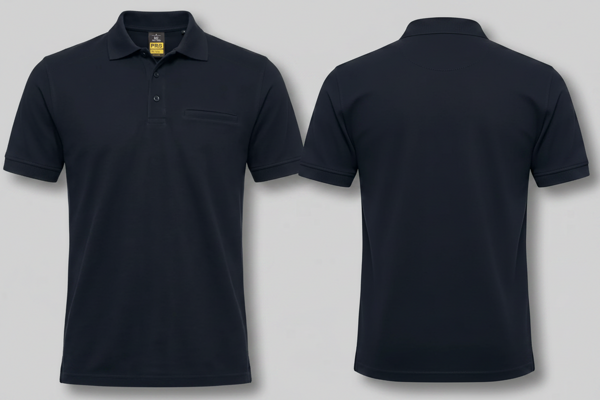 Polo behendigheid pro borduren marineblauw - Bc Pro CGPUC10