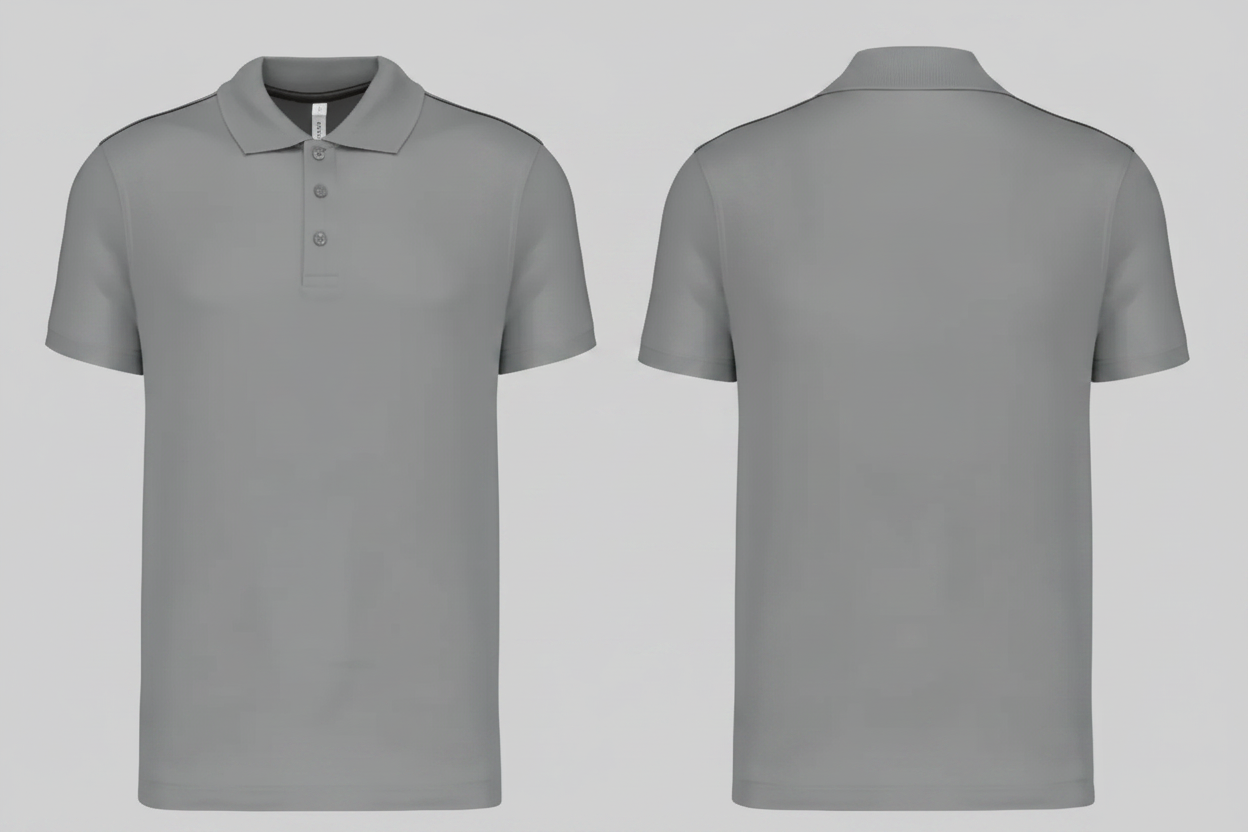 ProAct PA480 Heren Sportpolo Korte Mouwen Borduren | 155 g/m²