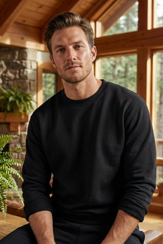 Fruit of the Loom SC250 Heren Sweatshirt Borduren | 280 g/m²