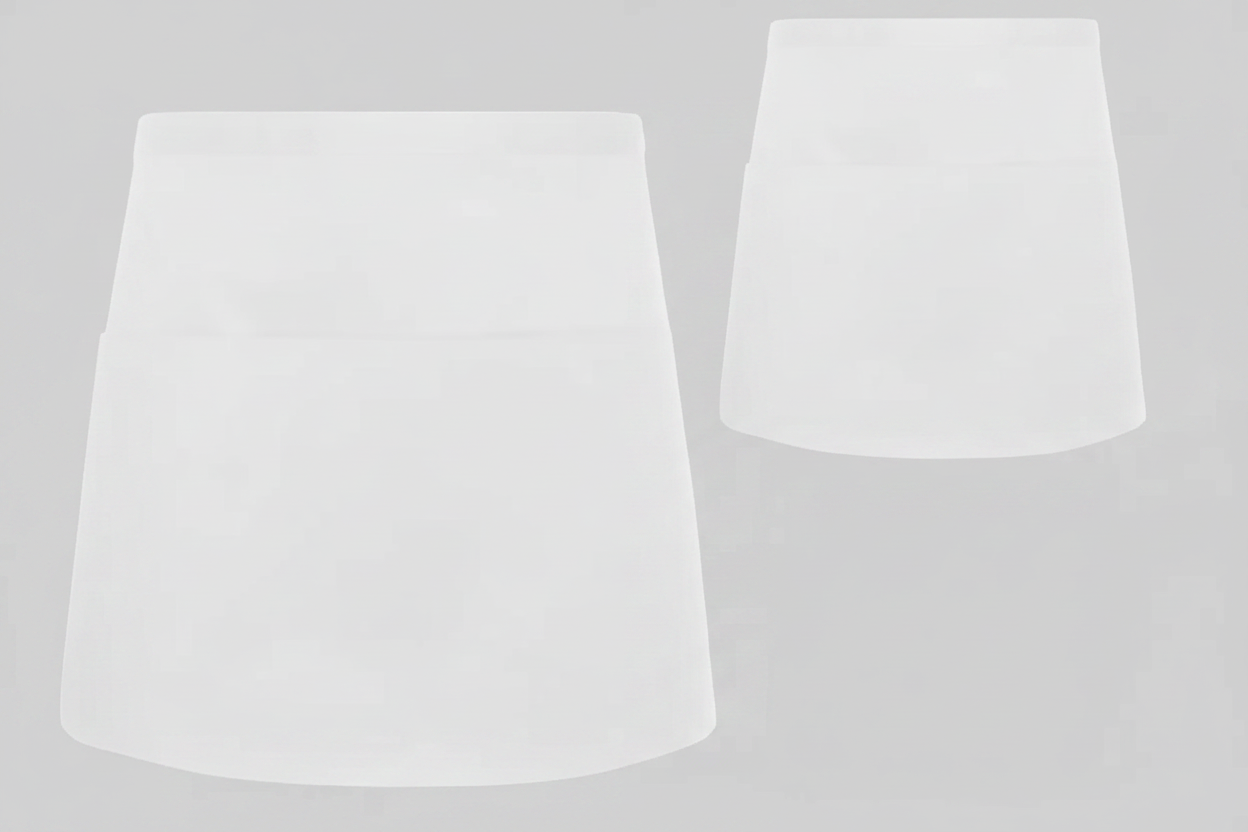 Karlowsky KYBVS3 Basis Schort met Zak Borduren | 65% Polyester / 35% Katoen | 215 g/m²