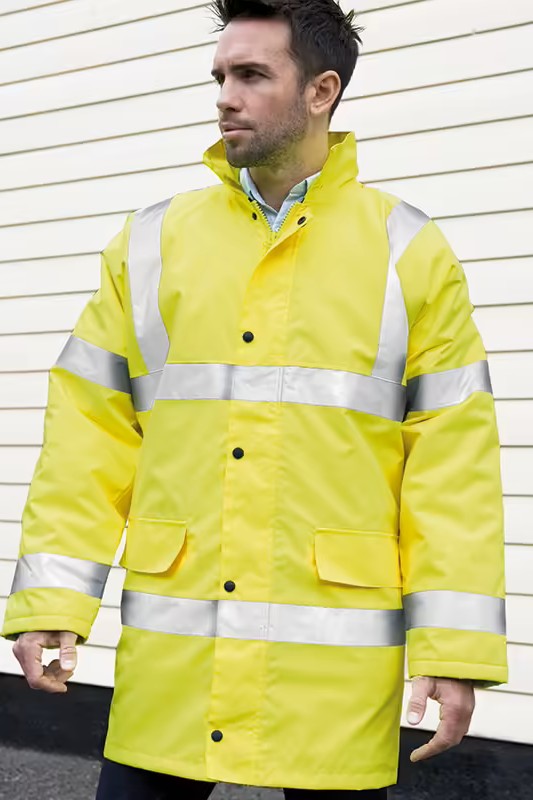 Result R218X Core Veiligheid High-Viz Jas Borduren | 113 g/m² | Klasse 3