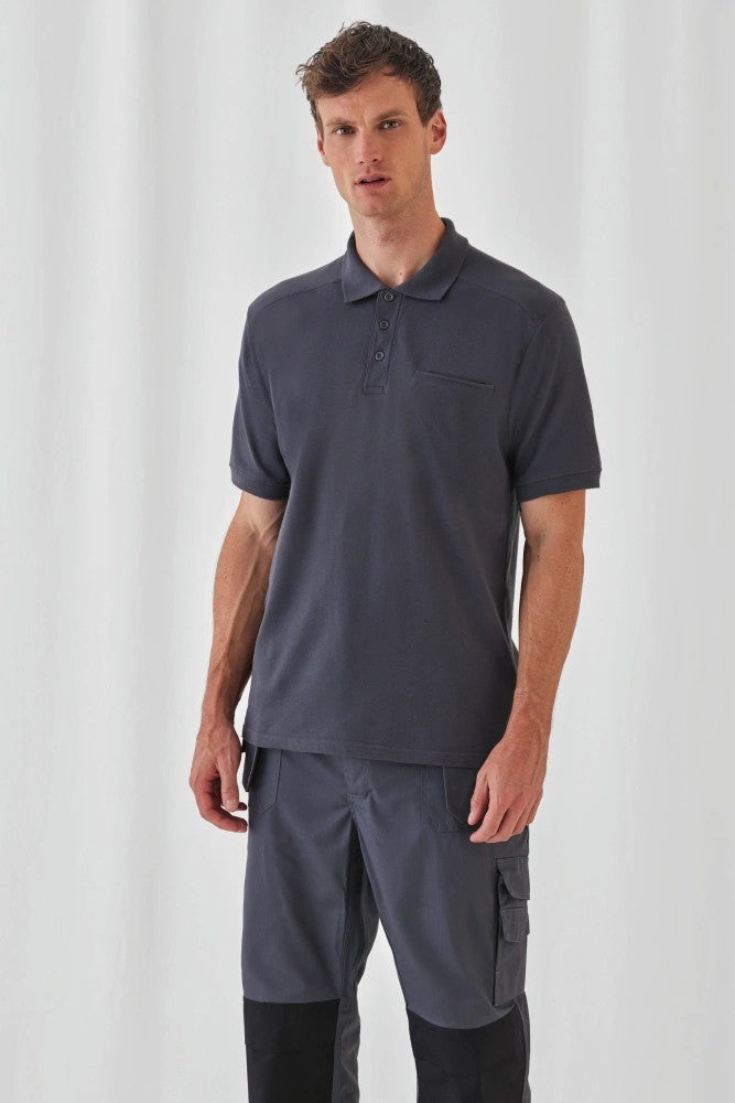 B&C Pro CGPUC10 Polo Behendigheid Pro Borduren | 100% Katoen | 230 g/m²