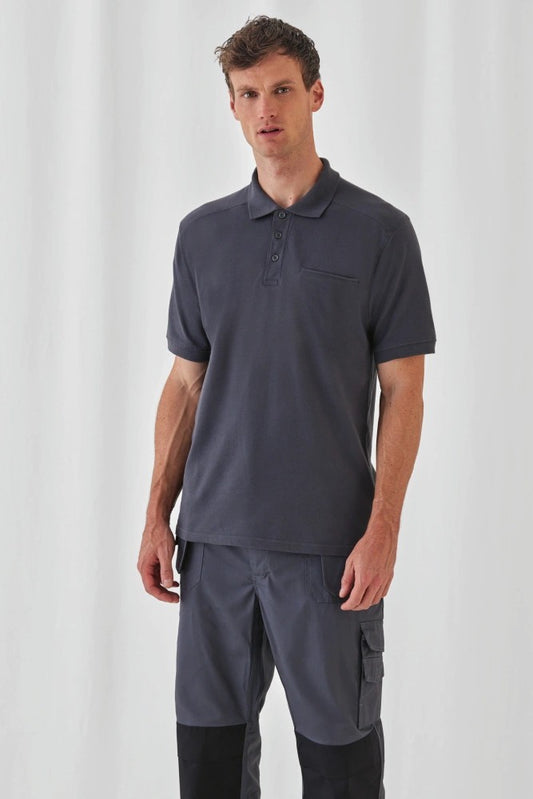 B&C Pro CGPUC10 Polo Behendigheid Pro Borduren | 100% Katoen | 230 g/m²