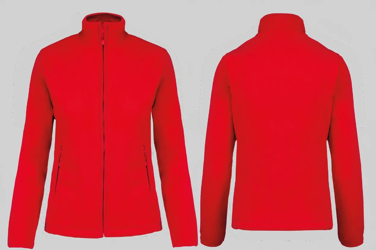 Kariban K907 Maureen Dames Fleece Met Rits Borduren | Polyester | 280 g/m²