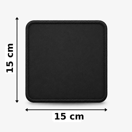 Vierkant 15x15cm embleem borduren
