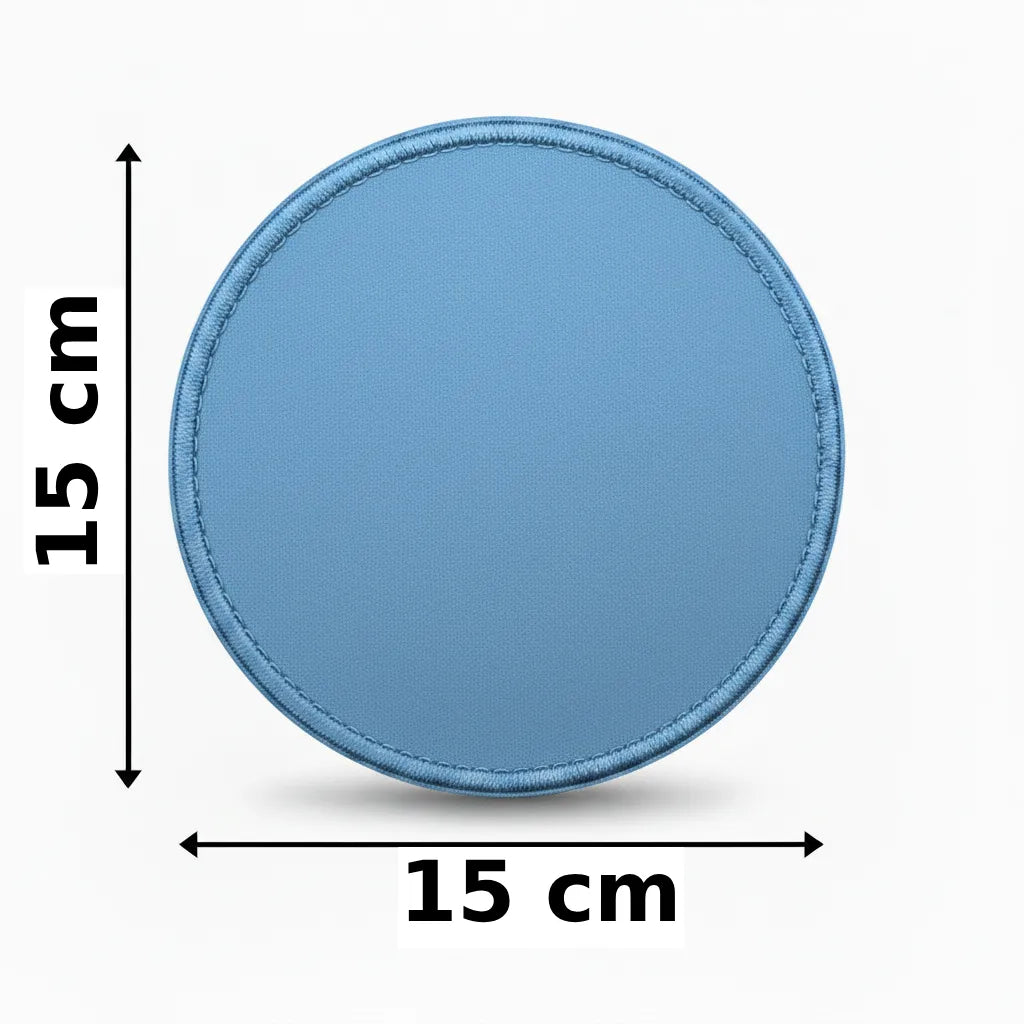 Rond 15x15cm embleem borduren