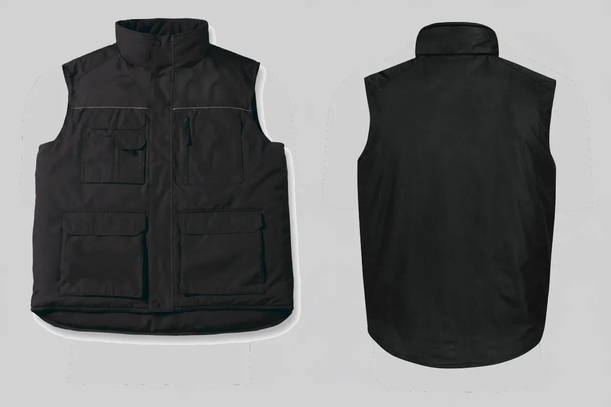 B&C Pro CGJUC40 Expert Pro Bodywarmer Borduren | Rip-stop Polyester | 748 g
