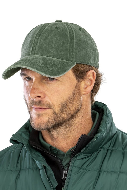 Result RC092X Vintage 6-panel Pet Borduren | 100% Katoen | 80 g