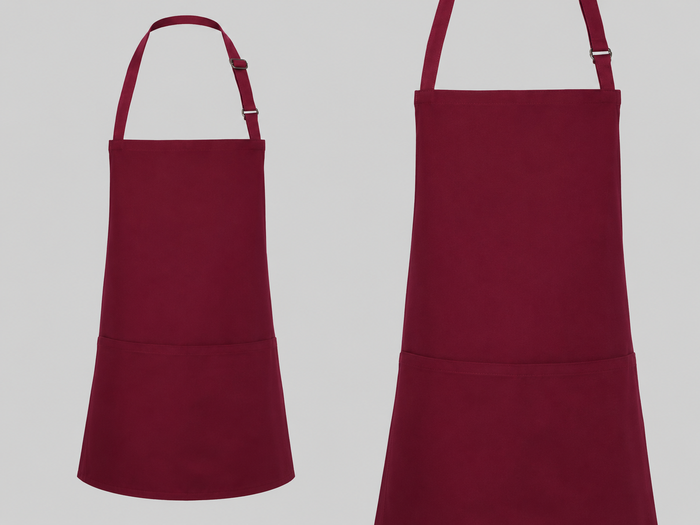 Karlowsky KYBLS6 Basic Short Bib Schort Borduren | 65% Polyester / 35% Katoen | 215 g/m²