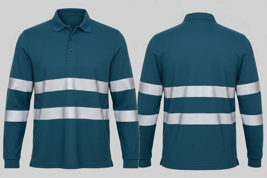 Valento POVALON Polo Longford Borduren | Katoen | 240 g/m²