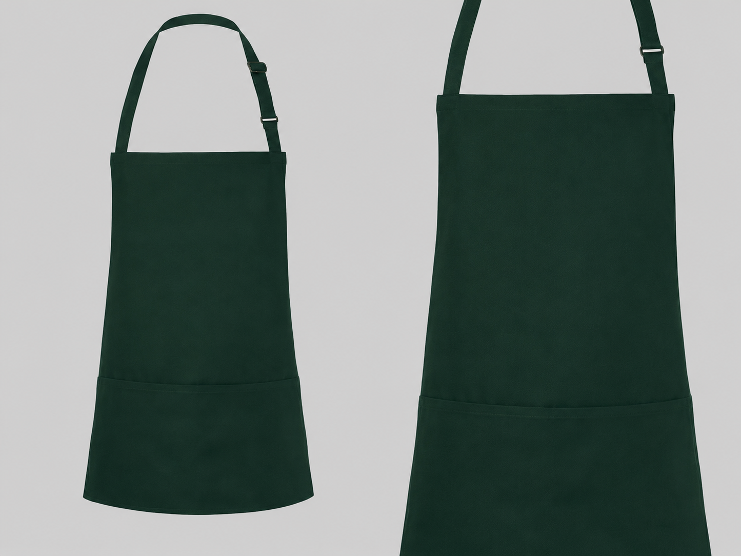 Karlowsky KYBLS6 Basic Short Bib Schort Borduren | 65% Polyester / 35% Katoen | 215 g/m²