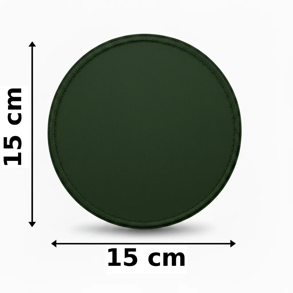 Rond 15x15cm embleem borduren