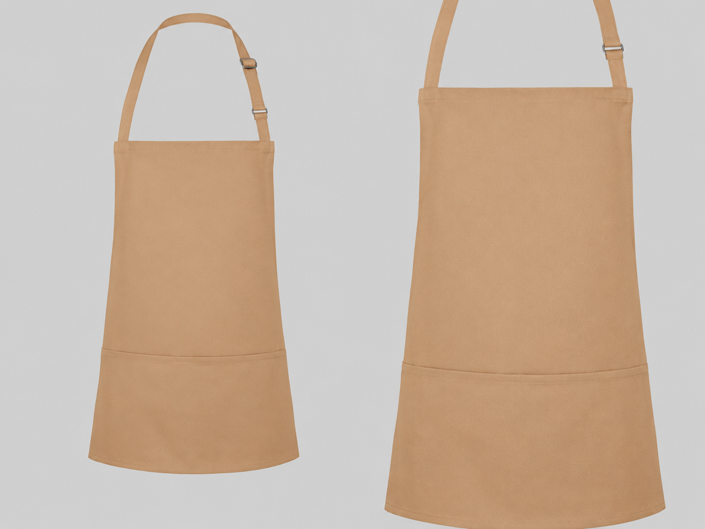 Karlowsky KYBLS6 Basic Short Bib Schort Borduren | 65% Polyester / 35% Katoen | 215 g/m²