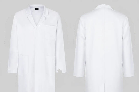 Karlowsky KYMM7 Medische Laboratoriumjas Heren Borduren | 100% Katoen | 488 g