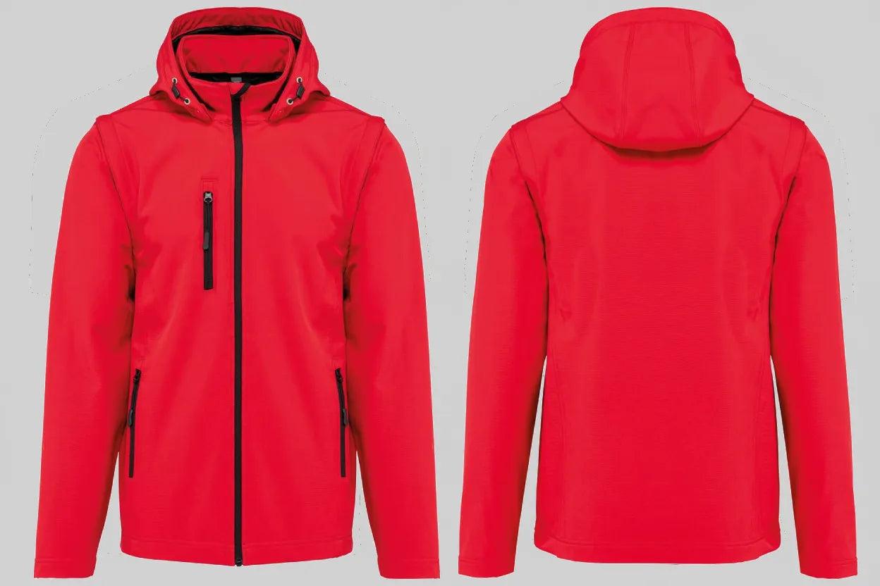 Kariban K422 Unisex Softshell Jas Borduren | 95% Polyester / 5% Elastaan | 3-laags