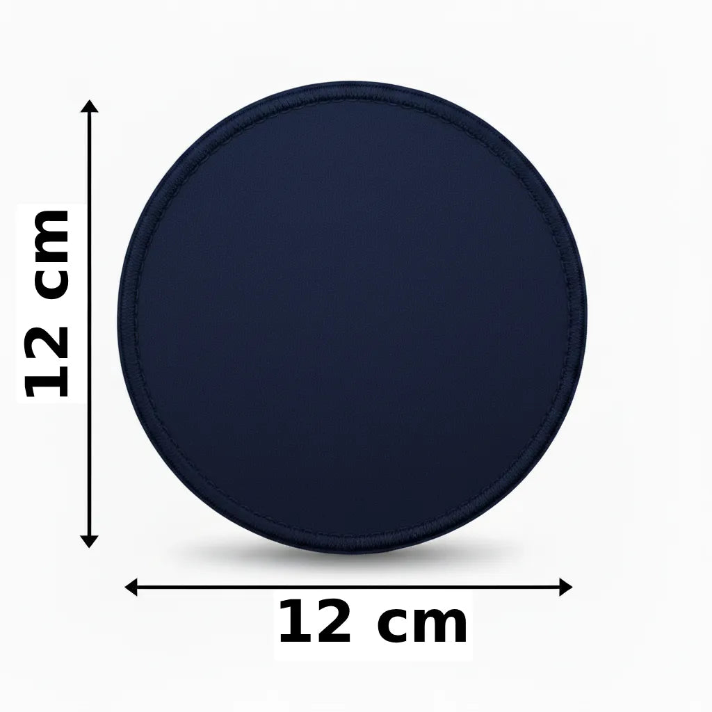 Rond 12x12cm embleem borduren