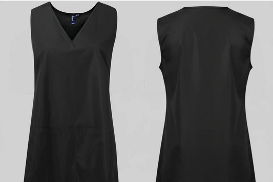 Waterdichte tuniek borduren zwart - Premier PR174
