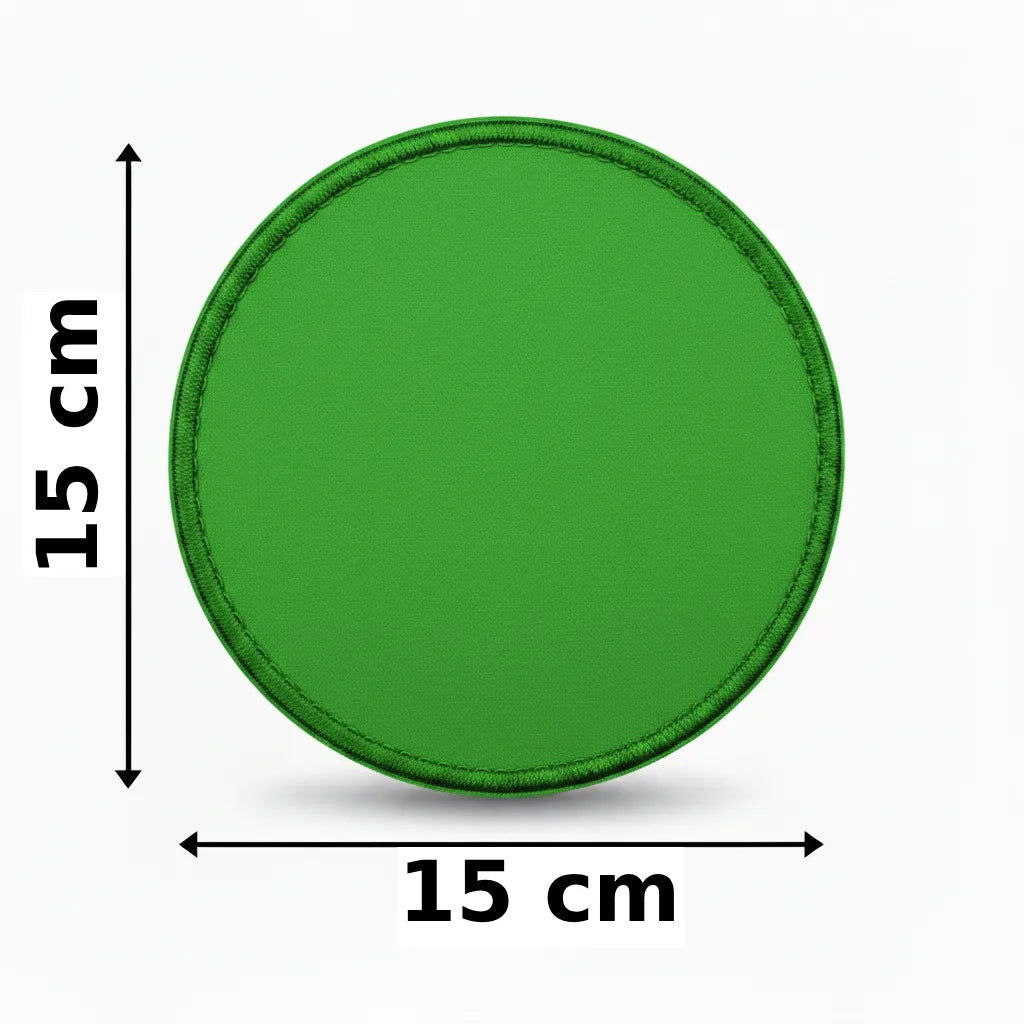 Rond 15x15cm embleem borduren