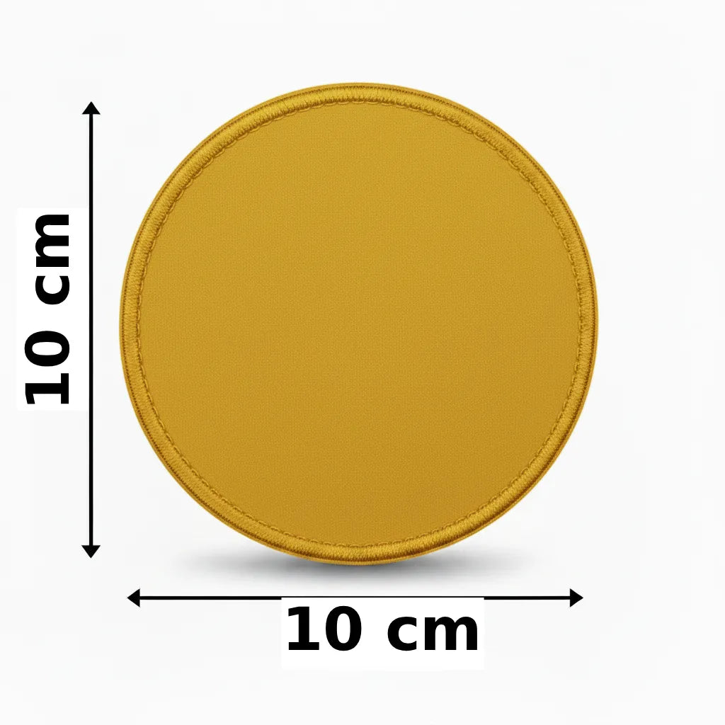 Rond 10x10cm embleem borduren