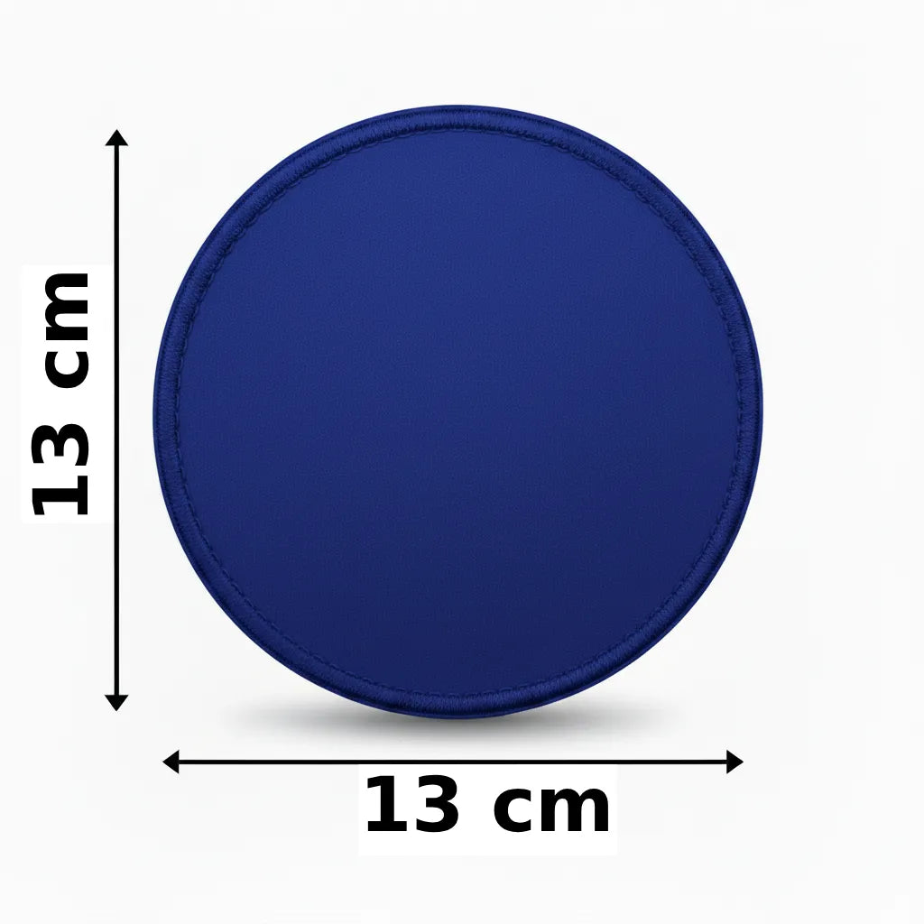 Rond 13x13cm embleem borduren