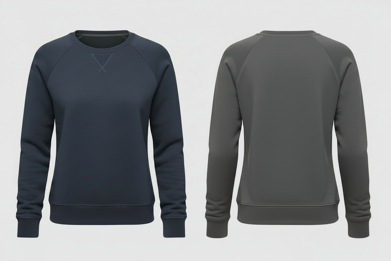 B&C BCW01Q Dames Sweatshirt Borduren | 280 g/m²