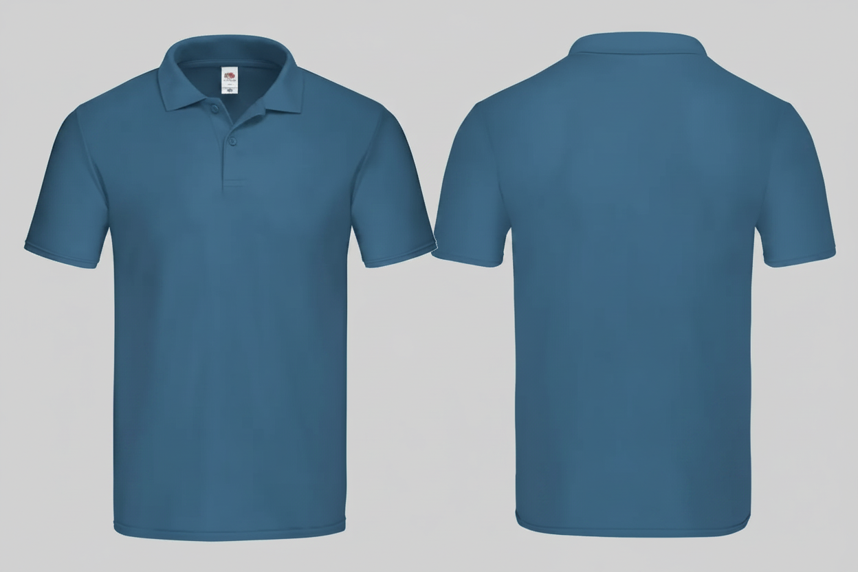 Fruit of the Loom SC282 Herenpoloshirt Borduren | 100% Katoen | 185 g/m²