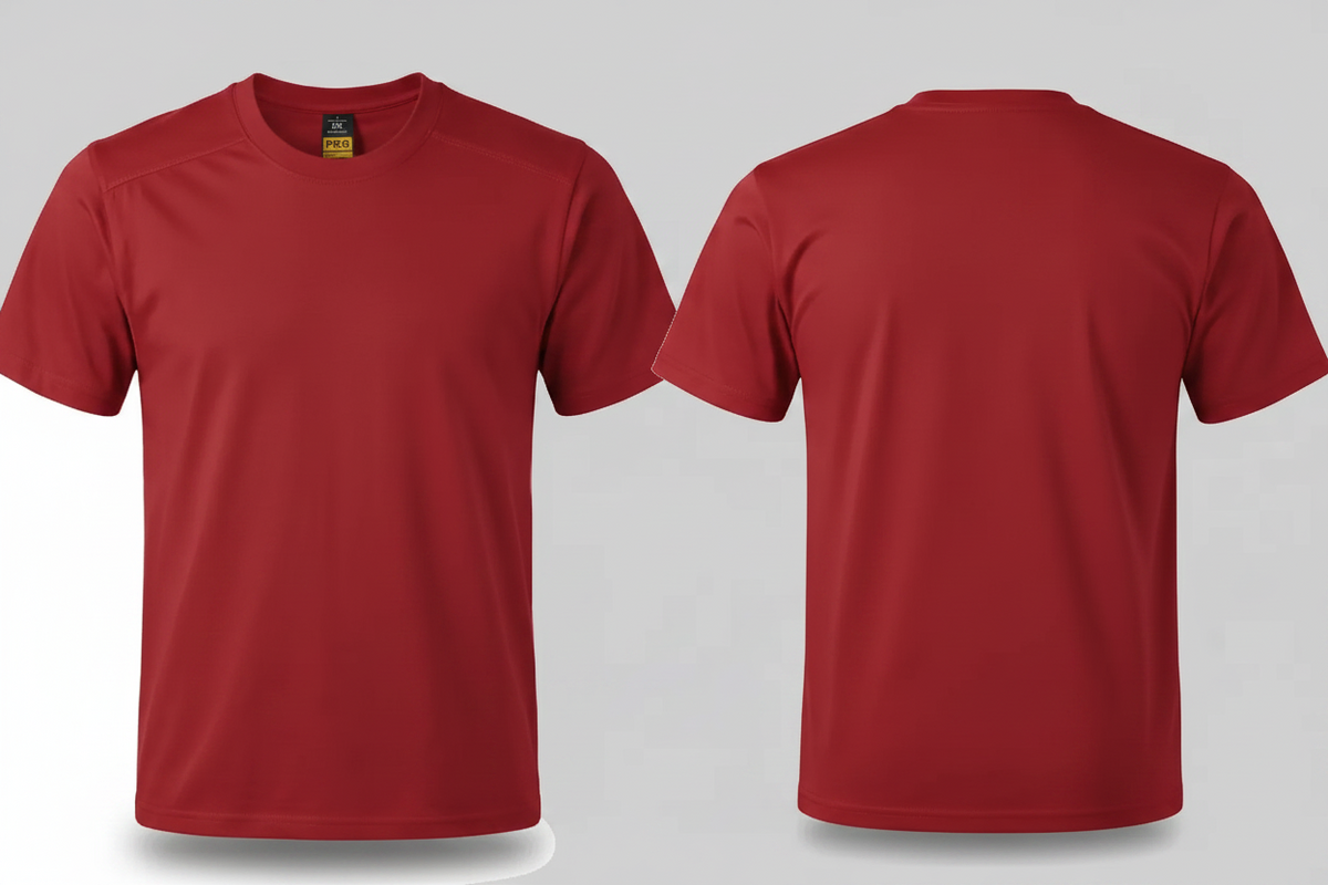 B&c pro cgtuc01 duurzame comfort katoenen t-shirt borduren rood - Bc Pro CG010