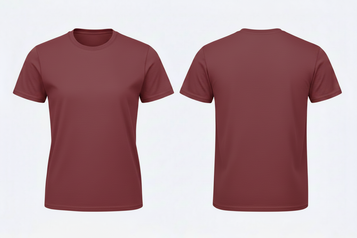 bc-bc02b-dames-tshirt-borduren-bourgondie
