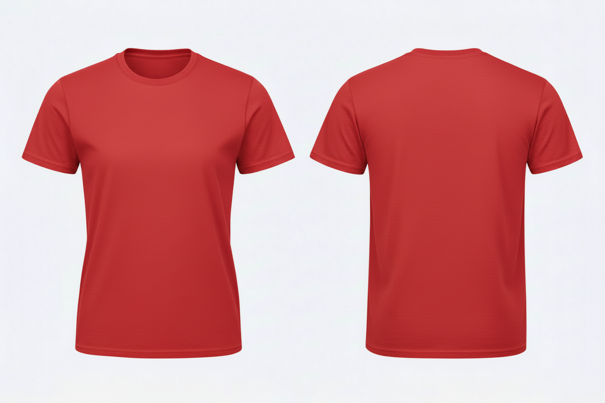 bc-bc02b-dames-tshirt-borduren-rood