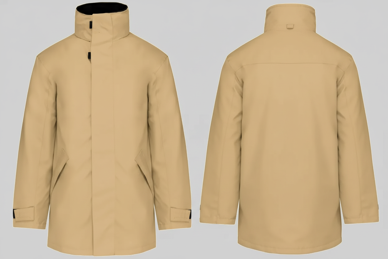 Kariban K677 Warme Gevoerde Parka Borduren | 100% Polyester | 450 g/m²