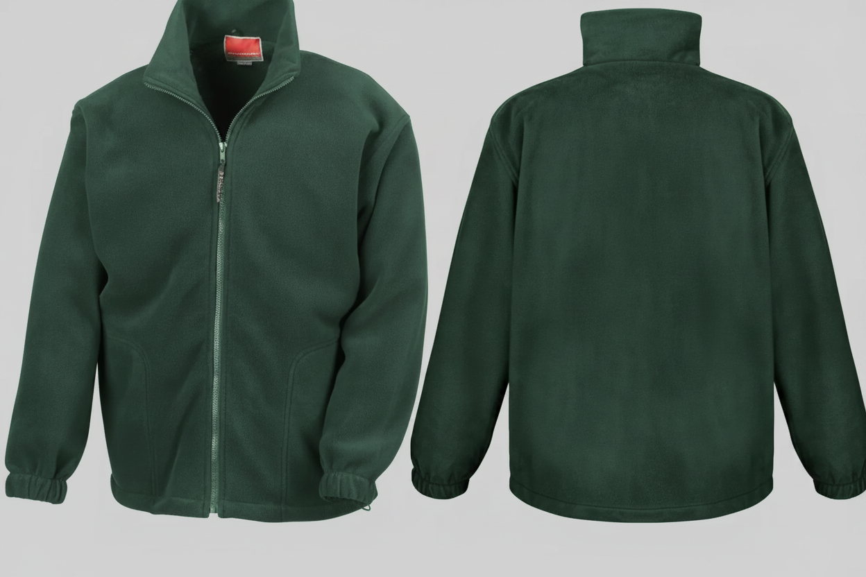 Result RS036 Active Fleece Jack Volledige Rits Borduren | 100% Polyester | 330 g/m²