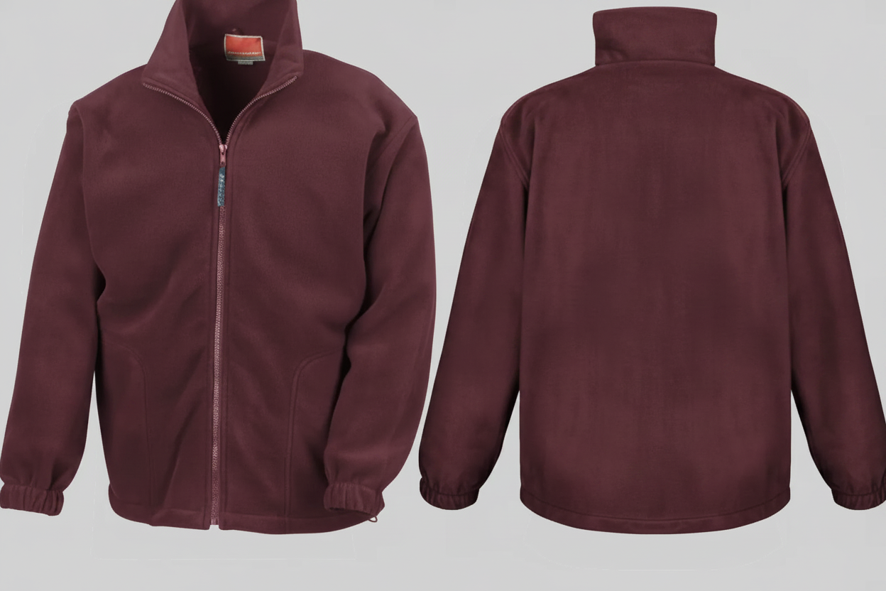 Result RS036 Active Fleece Jack Volledige Rits Borduren | 100% Polyester | 330 g/m²