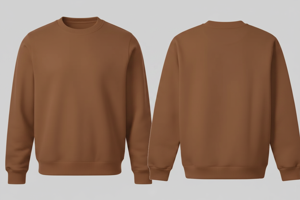 B&C Pro CGWUC20 Comfortabele Robuuste Sweater Met Versterkte Details Borduren | Katoen-Polyester | 280 g/m²