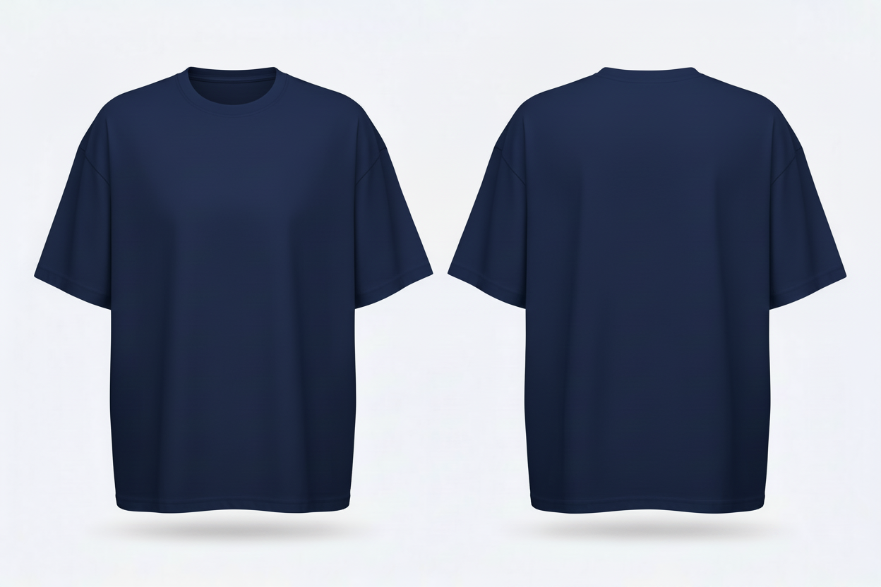 build-your-brand-by102-oversized-tshirt-borduren-kobaltblauw