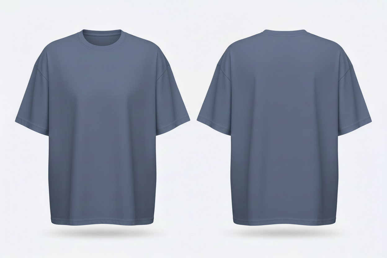 build-your-brand-by102-oversized-tshirt-borduren-licht-marine