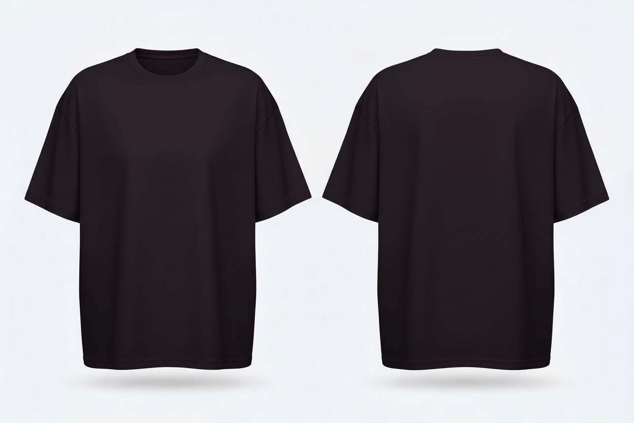 build-your-brand-by102-oversized-tshirt-borduren-paarse-nacht