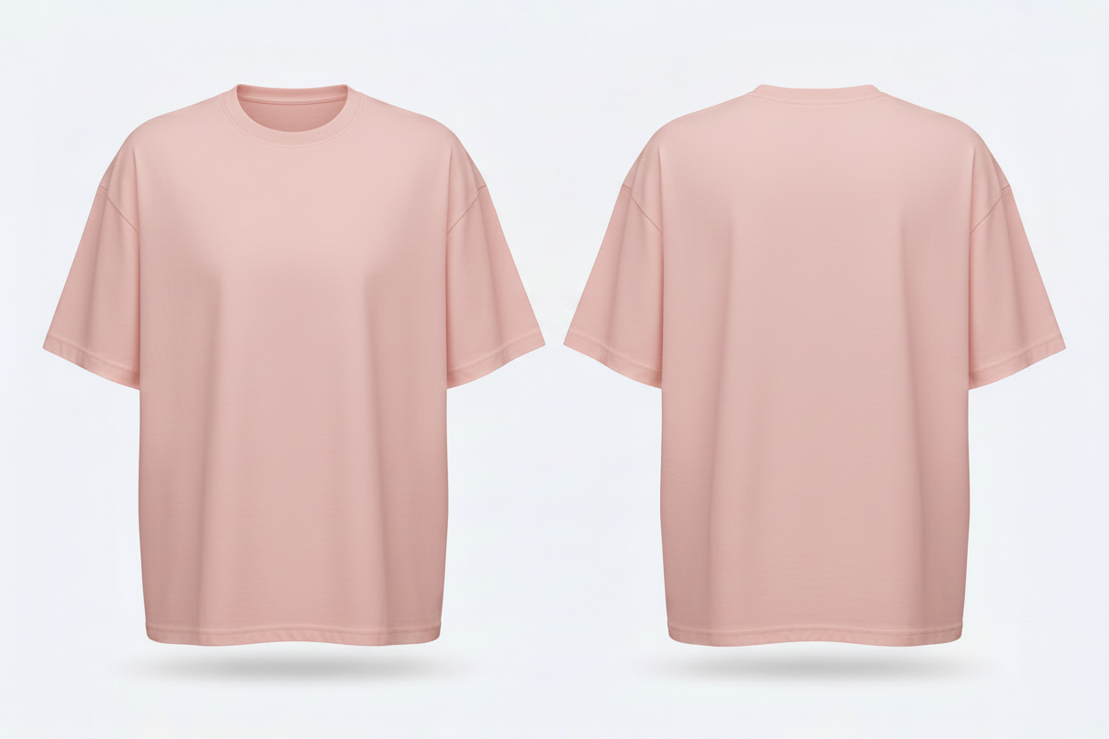 build-your-brand-by102-oversized-tshirt-borduren-schemerroos