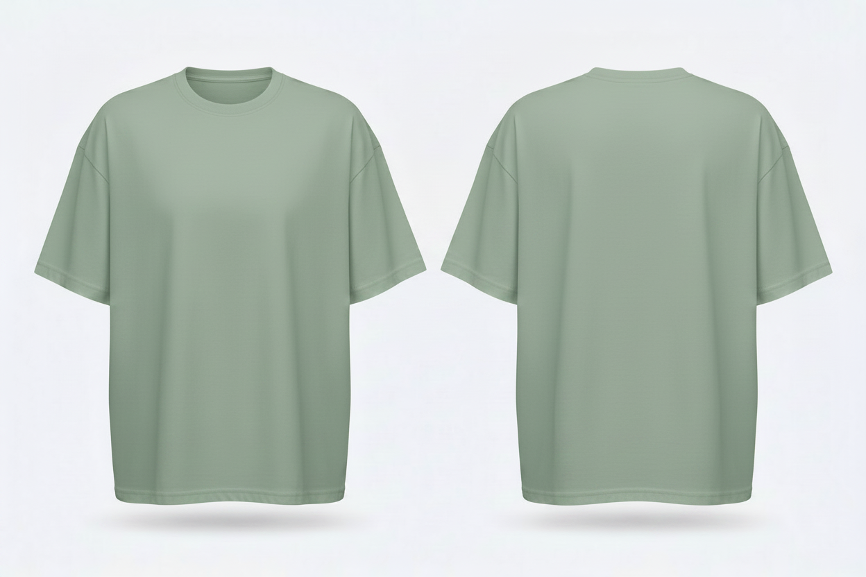 build-your-brand-by102-oversized-tshirt-borduren-zachte-salvia