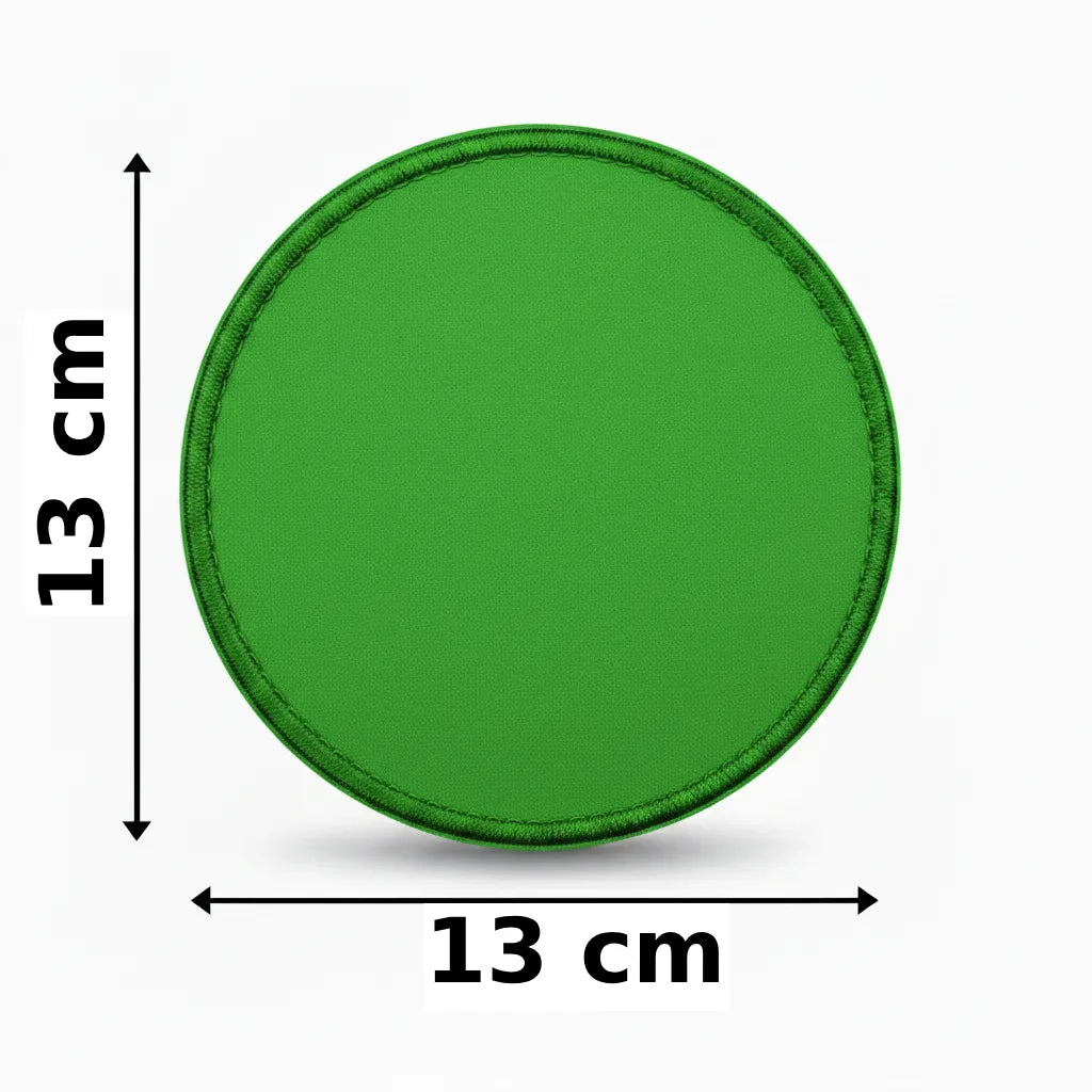 Rond 13x13cm embleem borduren