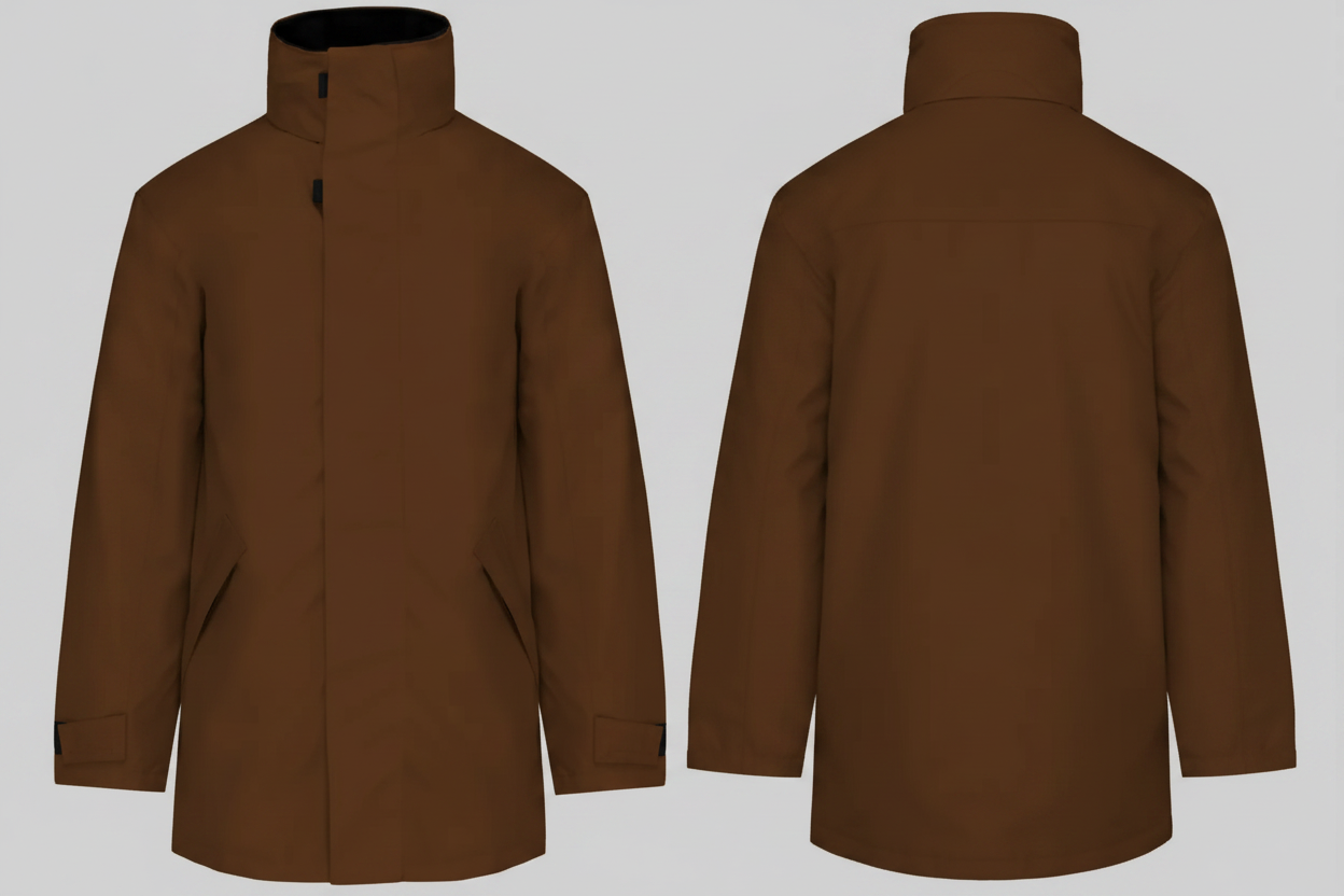 Kariban K677 Warme Gevoerde Parka Borduren | 100% Polyester | 450 g/m²