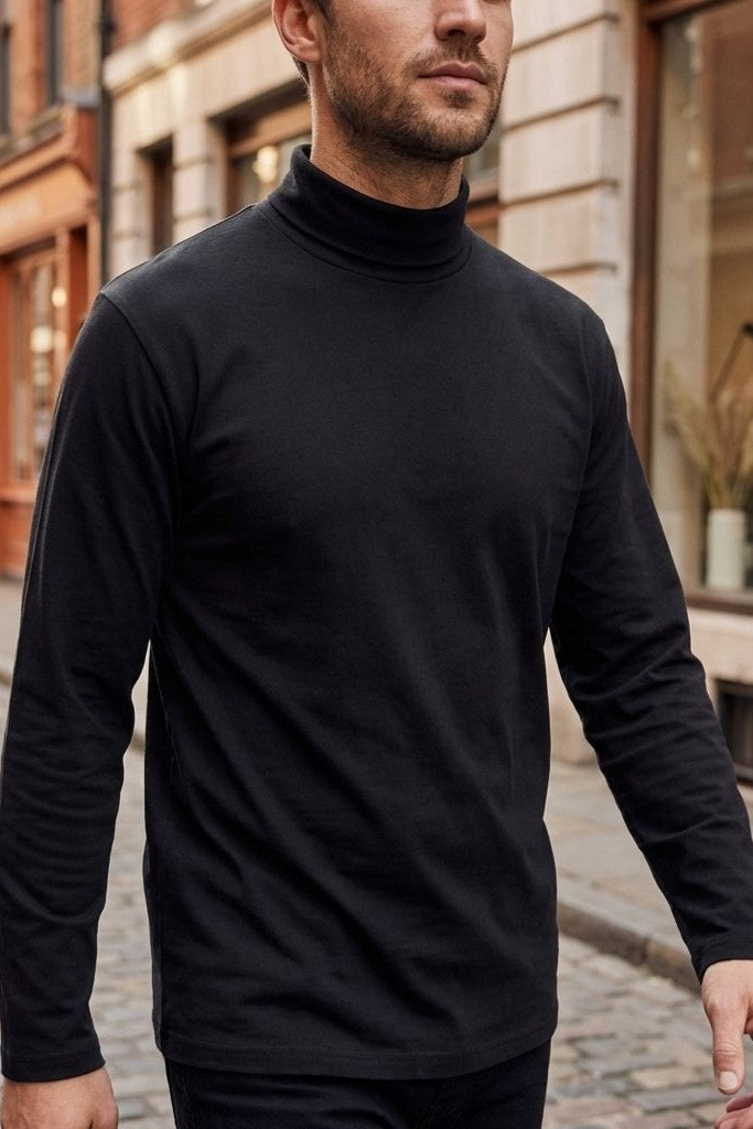 Henbury HY020 Colshirt Lange Mouwen Borduren | 190 g/m²