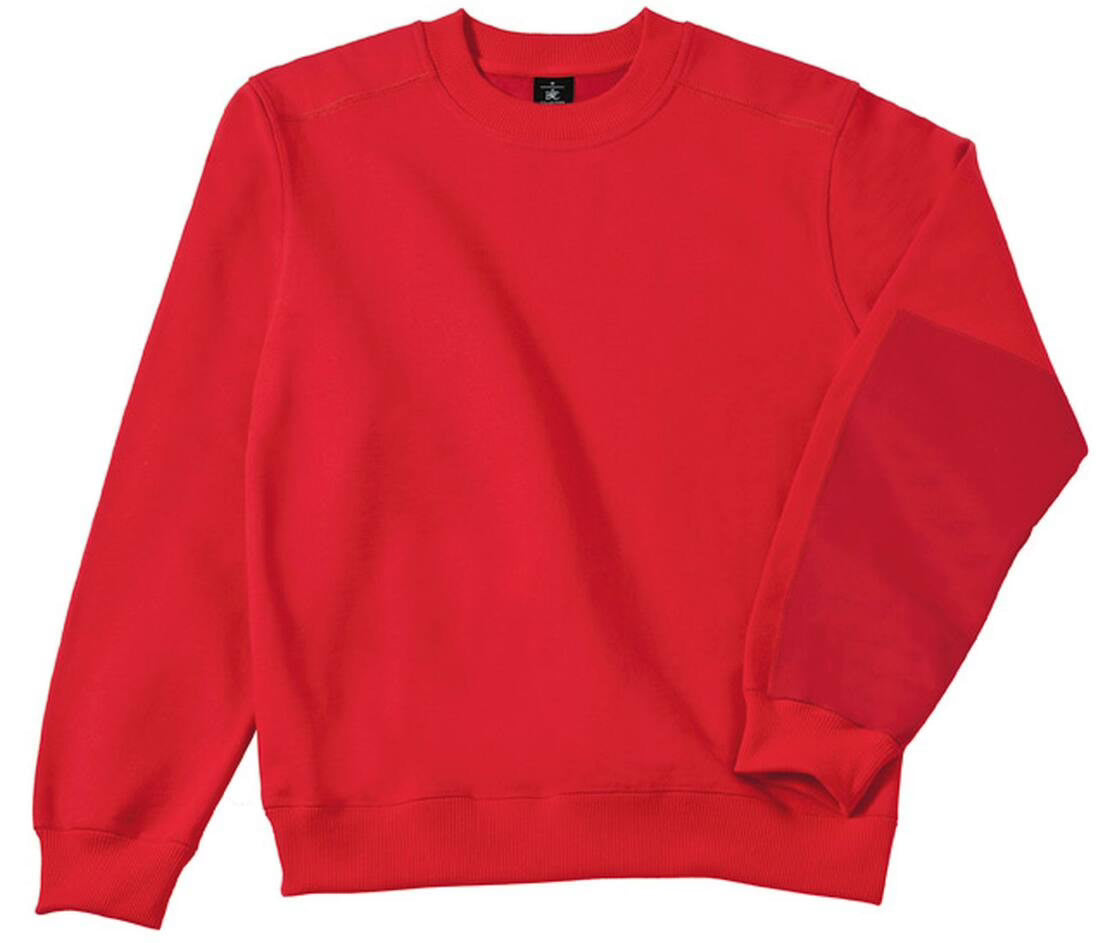 Comfortabele robuuste sweater met versterkte details borduren - Bc Pro CGWUC20