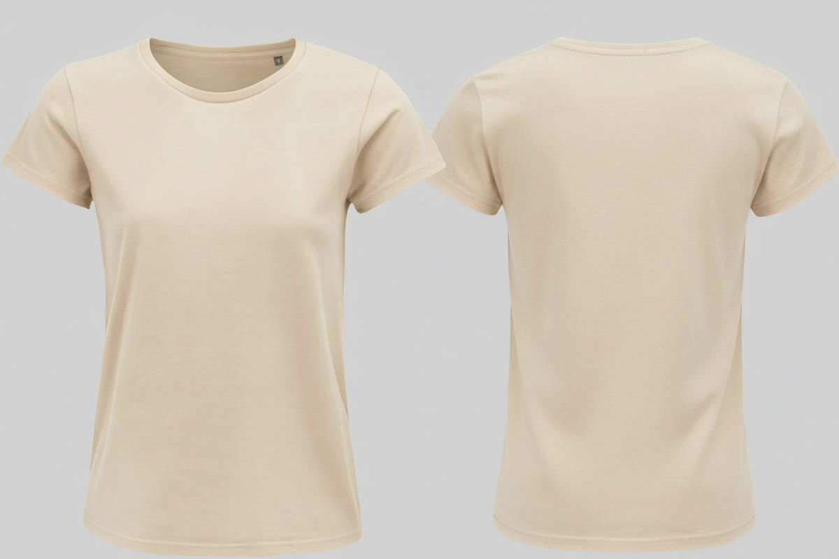 Crusader women t-shirt borduren natuurlijk - SOL'S SL03581