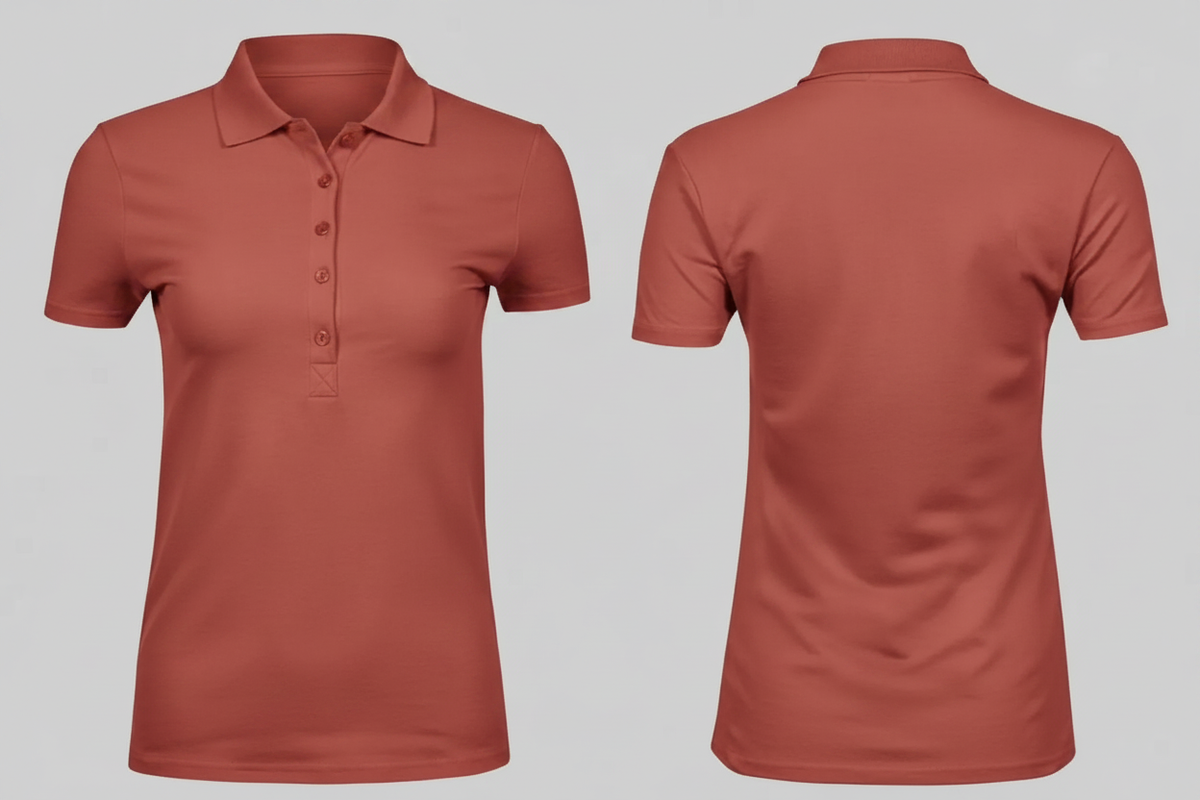 Dames luxe stretch polo borduren - Tee Jays TJ145